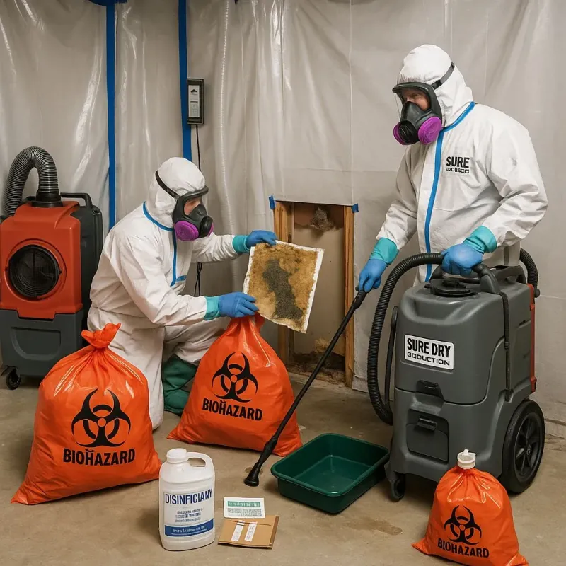 Contaminated Water Handling Protocols process in Forsyth County, NC