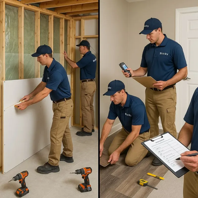 Repairs and Reconstruction process in Forsyth County, NC